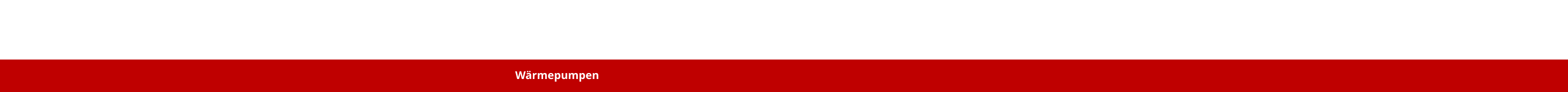 Wärmepumpen